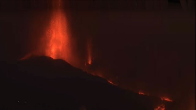 Emociones en la erupción en La Palma